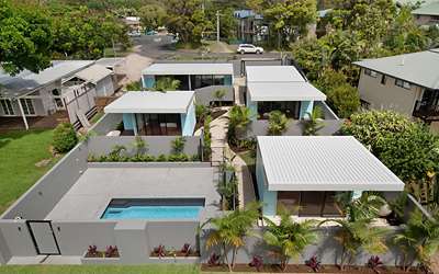 4 Exclusive Beachfront Villas