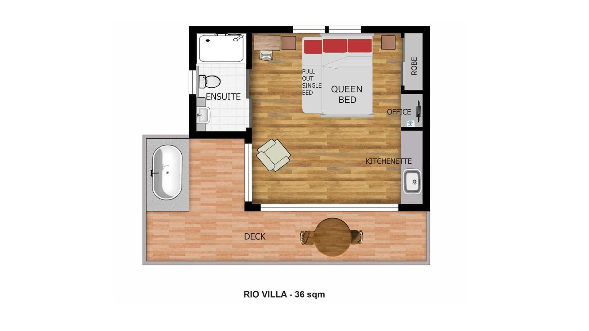 Rio Villa Floor Plan