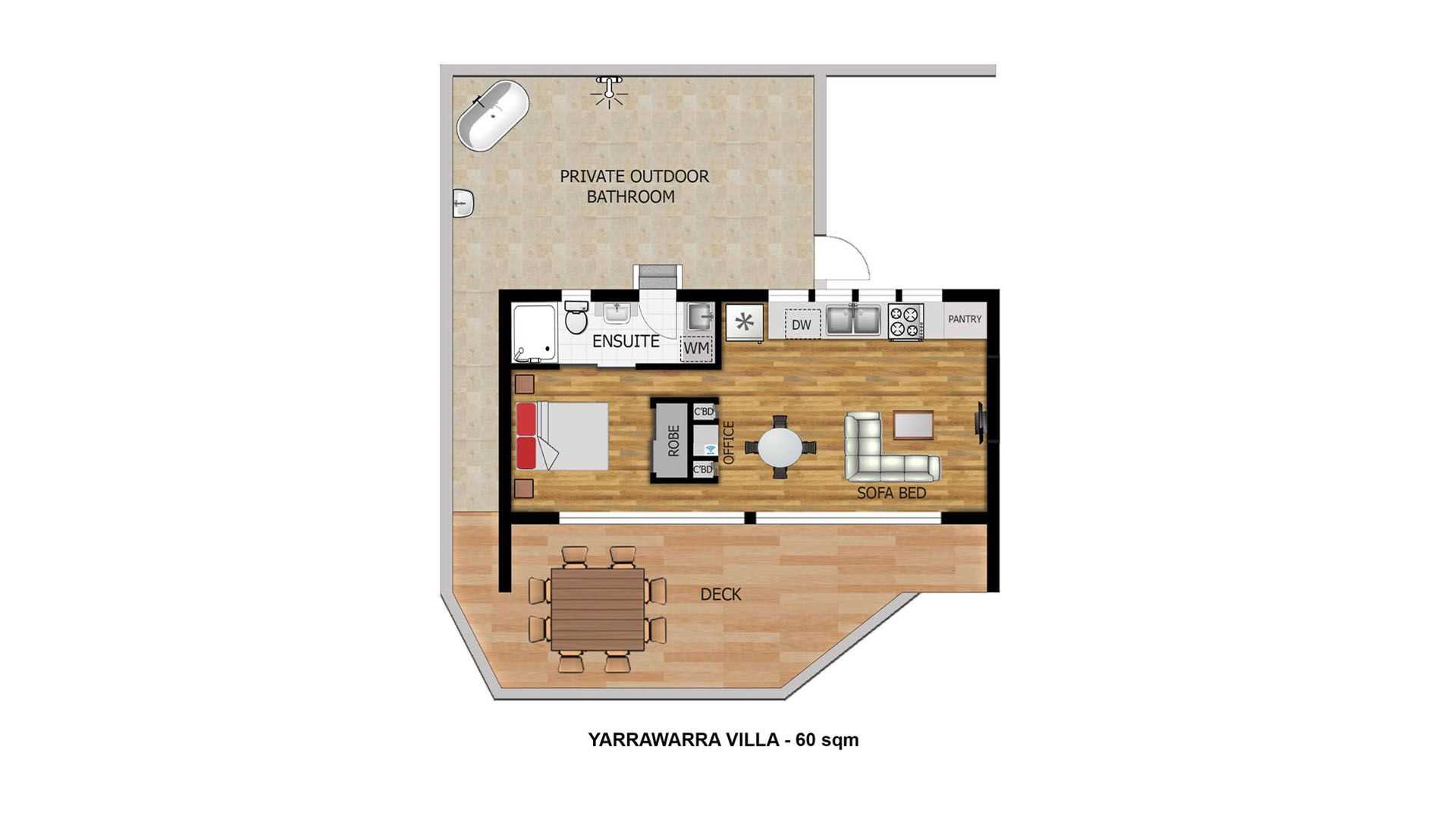 Penthouse - Yarrawarra Villa